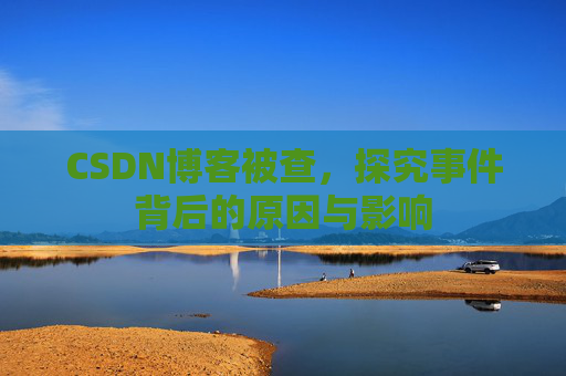 CSDN博客被查，探究事件背后的原因与影响
